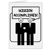 Mariage accompli "par mission" (homosexuel) cartes de vœux
