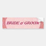 Mariage antique de rouleau autocollant pour voiture