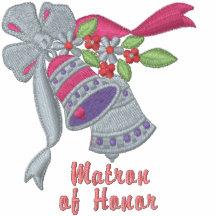 Mariage Bells - dame de honneur Polo Brodé