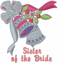 Mariage Bells - soeur de la jeune mariée Polo Brodé