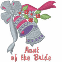 Mariage Bells - tante de la jeune mariée Polo Brodé