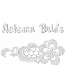 Mariage blanc de dentelle - jeune mariée d'automne