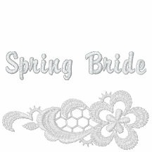 Mariage blanc de dentelle - jeune mariée de ressor