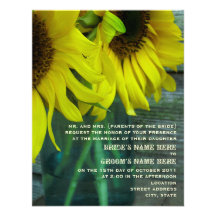 Mariage de automne de Barnwood de tournesols de po Bristol