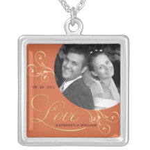 Mariage de automne - pendentif de photo de couleur