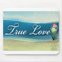 Mariage de destination - amour vrai tapis de souris
