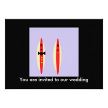 Mariage de hot-dog faire-parts