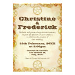 Mariage de Steampunk, 5"" invitation x7