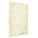 Mariage floral vintage de vigne d'or antique toiles tendues sur châssis