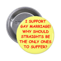 Mariage homosexuel badges avec agrafe