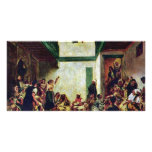 Mariage juif (après Delacroix) par Pierre-Auguste Photocarte Customisée