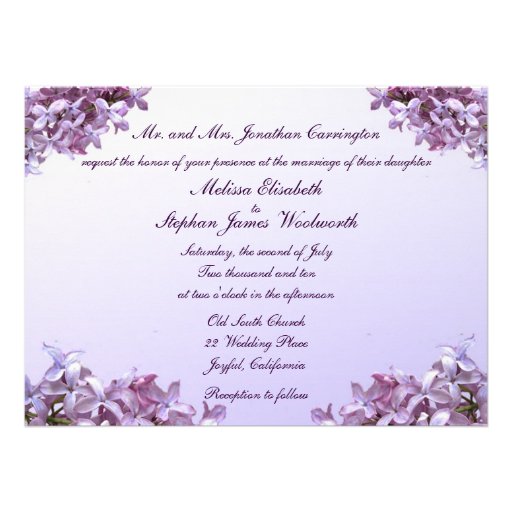 Mariage lilas bristol