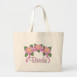 Mariage rose de ruban - jeune mariée sacs