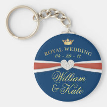 Mariage royal - cadeaux de souvenir de William et  Porte-clef
