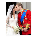 Mariage royal carte postale