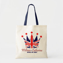 Mariage royal de William et de Catherine Sac Fourre-tout