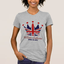 Mariage royal de William et de Catherine T-shirt