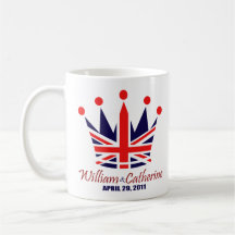 Mariage royal de William et de Catherine Tasses À Café