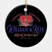 Mariage royal de William et de Kate Ornements