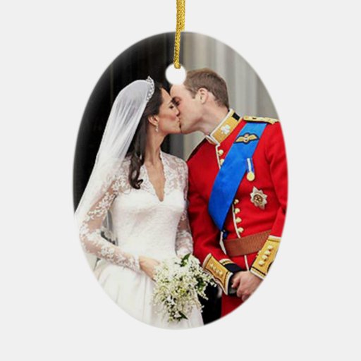 Mariage royal ornement de noël