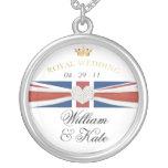 Mariage royal - pendentif de souvenir de William e