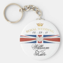 Mariage royal - prince William et objet de collect Porte-clefs