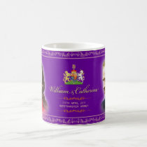Mariage royal - tasse de souvenir de William et de tasses