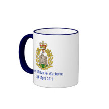 Mariage royal tasses