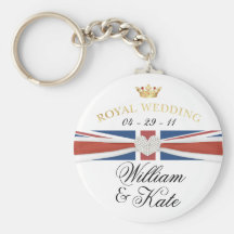 Mariage royal - William et Kate Commemoratives Porte-clef