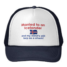 Marié à un islandais… casquettes de camionneur