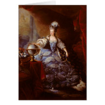Marie Antoinett de l'Autriche par Jean Baptiste Da Carte