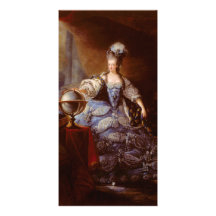 Marie Antoinett de l'Autriche par Jean Baptiste Da Carte Avec Photo