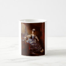 Marie Antoinett de l'Autriche par Jean Baptiste Da Tasse À Café