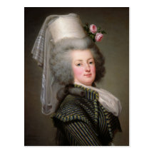 Marie-Antoinette de la Habsbourg-Lorraine Carte Postale