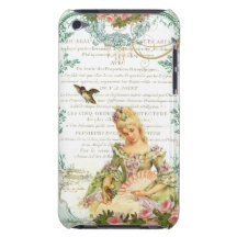 Marie Antoinette et manuscrit de Français de moine Coque Barely There iPod