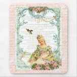 Marie Antoinette et moineau Tapis De Souris