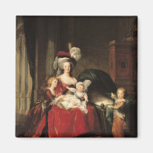 Marie-Antoinette et ses enfants, 1787 Aimants