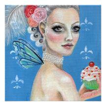 Marie Antoinette les a laissés manger le gâteau Faire-part