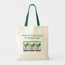 Marié dans le sac de jour de Las Vegas St Patrick