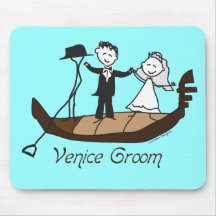 Marié de Venise Italie Tapis De Souris