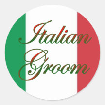 marié italien autocollants