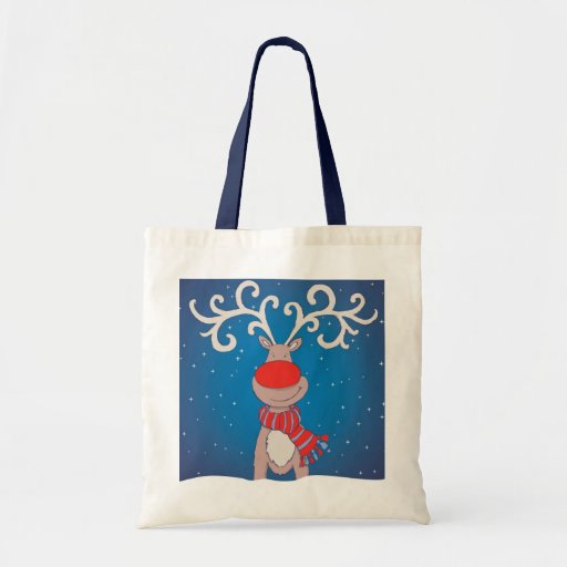 Marine de Rudolph et sac naturel de Noël
