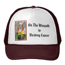 Marion le chapeau barbare de Warpath de Cancer Casquette