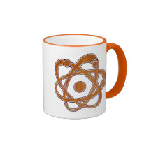 Marqueterie atomique tasse