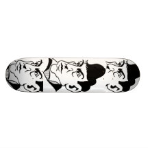 Marquis De Lafayette de caricature Skateboard Customisable