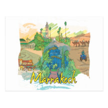 Marrakech Carte Postale