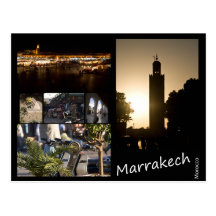 Marrakech Carte Postale