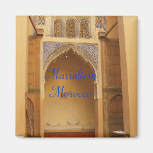 Marrakech, Maroc Magnets Pour Réfrigérateur