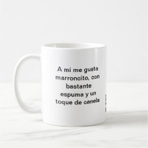 Marroncito avec cannelle mugs