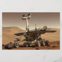 Mars Rover Prospectus Avec Motif